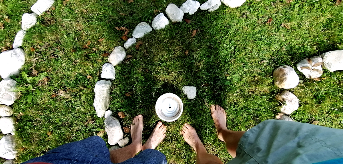 Ritualleiter:innen Jahrestreffen – Labyrinthbau